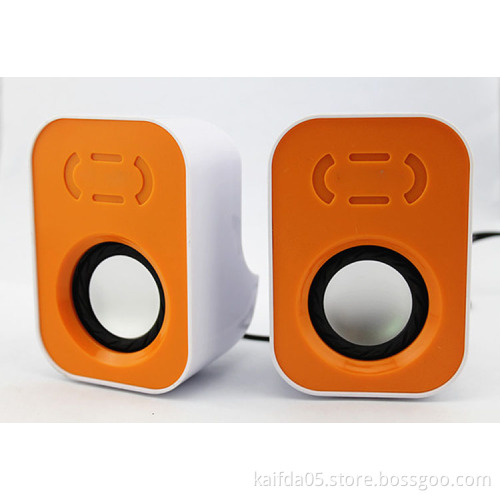 ABS case, 8403/45 magnetic computer speaker, USB connector, with bass diaphragm, wire control tuningNew